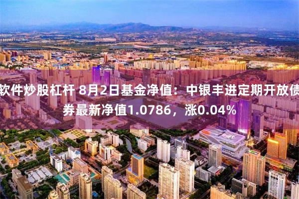 软件炒股杠杆 8月2日基金净值：中银丰进定期开放债券最新净值1.0786，涨0.04%